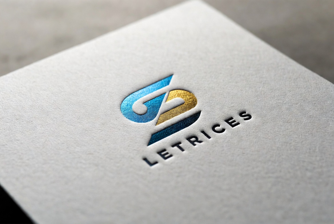 Κάρτα πολυτέλειας σε ειδικό χαρτί 600γρ με letterpress 3 θερμοτυπίες και μαύρο χρώμα